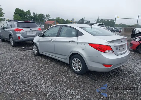 2014 Hyundai Accent Gls из США, поврежденный, VIN KMHCT4AE3EU735993